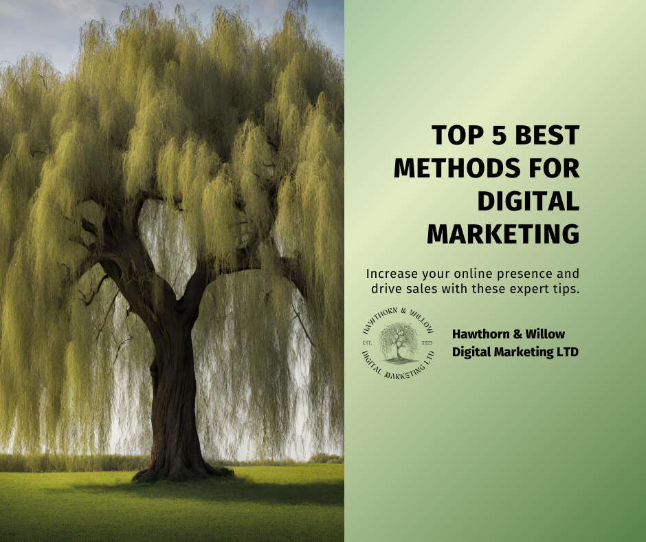 The Top 5 Best Methods for Digital Marketing in 2023